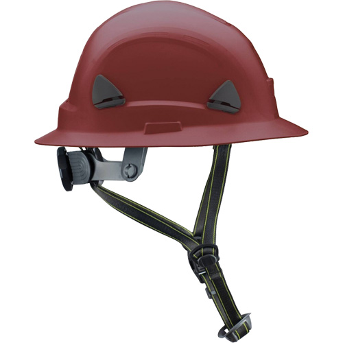 Casque Fibre Metal de style escalade avec bordure compl&egrave;te, R&eacute;pond aux normes CSA type 2, Suspension Rochet, Non ventil&eacute; Equipment World