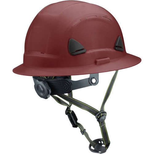 Casque Fibre Metal de style escalade avec bordure compl&egrave;te, R&eacute;pond aux normes CSA type 2, Suspension Rochet, Non ventil&eacute; Equipment World