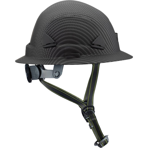 Casque Fibre Metal de style escalade avec bordure compl&egrave;te, R&eacute;pond aux normes CSA type 2, Suspension Rochet, Non ventil&eacute; Equipment World