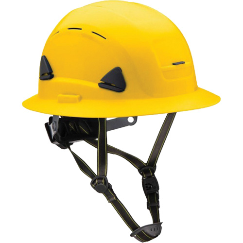 Fibre Metal Climbing Style Helmet with Full Brim, Meets CSA Type 2, Ratchet Suspension, Vented Equipment World