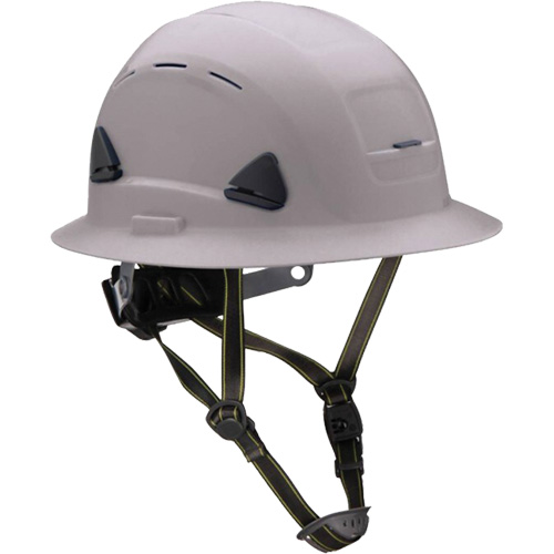 Fibre Metal Climbing Style Helmet with Full Brim, Meets CSA Type 2, Ratchet Suspension, Vented Equipment World
