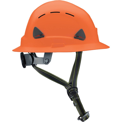 Fibre Metal Climbing Style Helmet with Full Brim, Meets CSA Type 2, Ratchet Suspension, Vented Equipment World