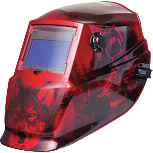Auto Darkening Welding Helmet, 3.78" L x 2.05" W View Area, 9 - 13 Shade Range Equipment World