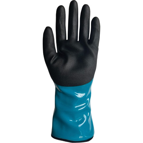 Food, Chemical, Cold & Cut Protection Gloves, Size 7, 12" L, PVC, Nylon Inner Lining Equipment World