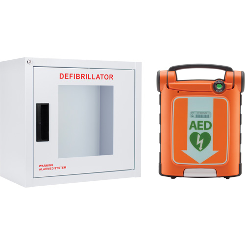 Powerheart&reg; G5 AED & Cabinet Kit, Automatic, Bilingual, Class 3 Equipment World