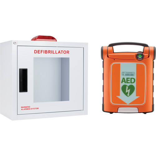 Powerheart&reg; G5 AED & Cabinet Kit, Semi-Automatic, Bilingual, Class 3 Equipment World