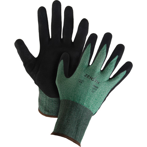 Lightweight High-Dexterity Cut-Resistant Gloves, Size 7, 21 Gauge, Foam Nitrile Coated, Stainless Steel/HPPE Shell, ASTM ANSI Level A3 Equipment World