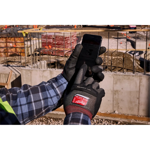 High-Dexterity Anti-Vibration Gloves, Size Small, Synthetic Palm Equipment World