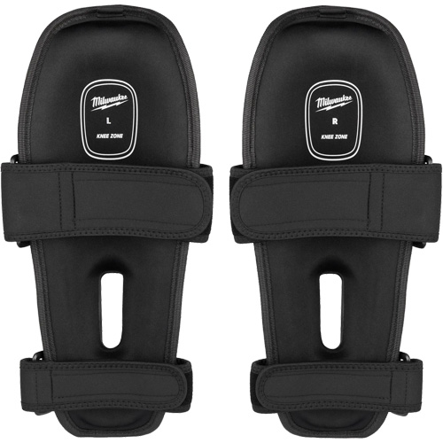 Dynamic Flooring Knee Pad, Hook and Loop Style, Plastic Caps, Foam Pads Equipment World