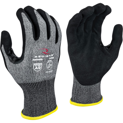 RWG589 Cut Protection Coated Gloves, Size Medium, 18 Gauge, Foam Nitrile Coated, HPPE Shell, ASTM ANSI Level A9/EN 388 Level F Equipment World