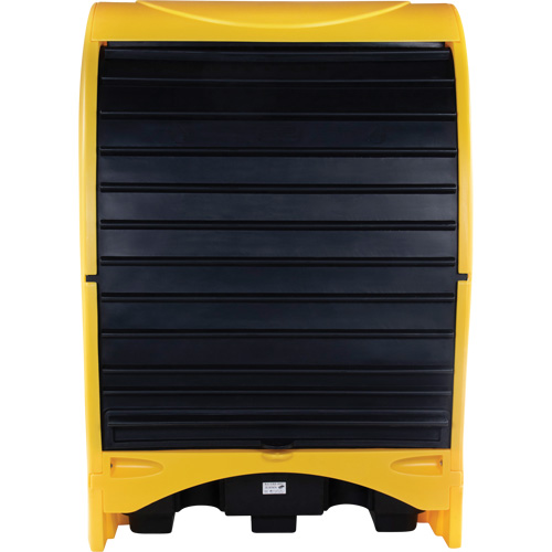 2-Drum Hard Cover Spill Pallet, 43.11" L x 61.61" W x 83.07" H, 1433 lbs. Load Capacity Equipment World