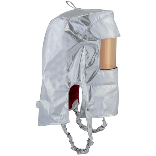 Cagoule r&eacute;fl&eacute;chissant la chaleur avec fen&ecirc;tre transparente dor&eacute;e Equipment World