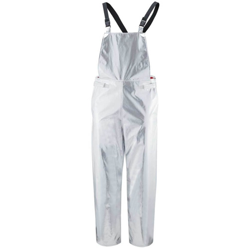 Heat Reflective Bib-Overalls, 2X-Large, Aluminized PBI Kevlar&reg; Equipment World