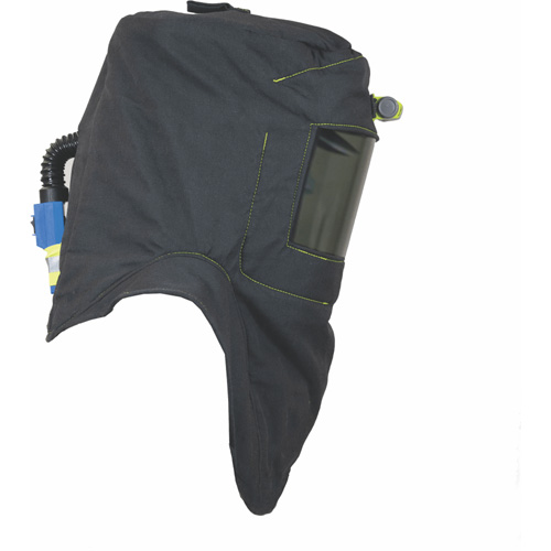 Cagoule de protection contre l'arc &eacute;lectrique TCG, Noir, 40 cal/cm², ANSI Z87.1/ASTM F1506/ASTM F1959/ASTM F2178/R&eacute;pond ou surpasse la norme CSA Z462/NFPA 70E, 4 Arc &eacute;lectrique EPI cat&eacute;gorie niveau Equipment World