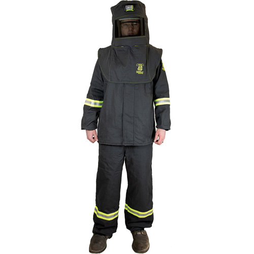 TCG 2XL Arc Flash Suit Kit, 40 cal/cm² Equipment World