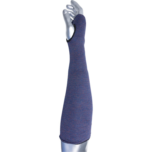 Kut Gard&reg; ECO Series 2-Ply ASP Sleeve with Thumb Hole, Aramid, 14", ASTM ANSI Level A3, Purple Equipment World
