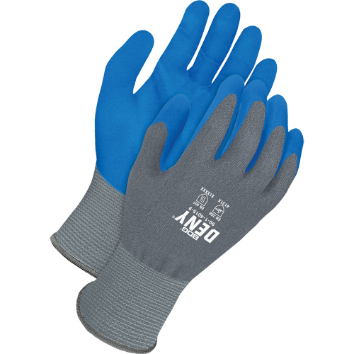 Deny&reg; Coated Food Contact Gloves, 10, Foam Nitrile Coating, 15 Gauge, Nylon/Spandex Shell Equipment World