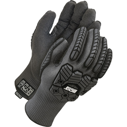 Deny&reg; Lined Cut-Resistant Impact Gloves, 8, Microfibre Palm, Elastic Cuff Equipment World