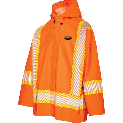 Imperm&eacute;able R804 Hurricane, Petit, Orange haute visibilit&eacute; Equipment World