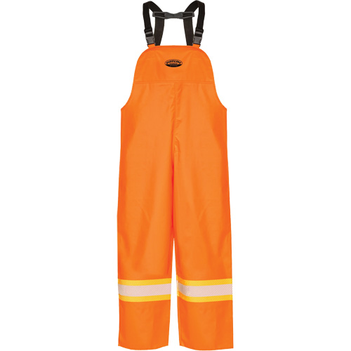 R805 Hurricane Bib Pants, Small, High Visibility Orange Equipment World