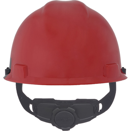 Specialty V-Gard&reg; Hard Hat, Ratchet Suspension, Black/Red Equipment World