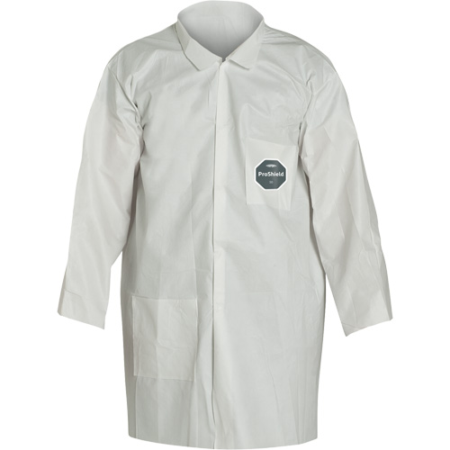 ProShield&reg; 50 Lab Coat, Microporous, White, Medium Equipment World