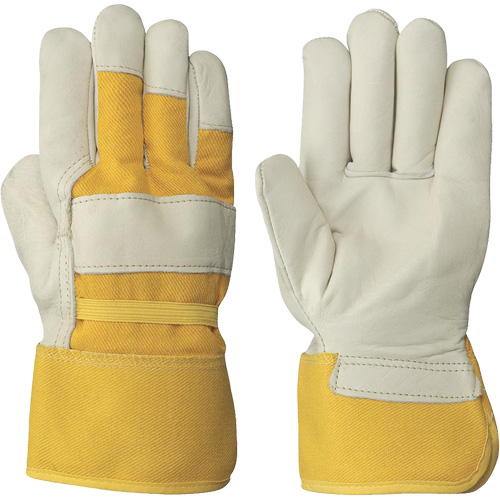 Women's Insulated Cow Grain Gloves, One Size, Grain Cowhide Palm, Fleece Inner Lining Equipment World