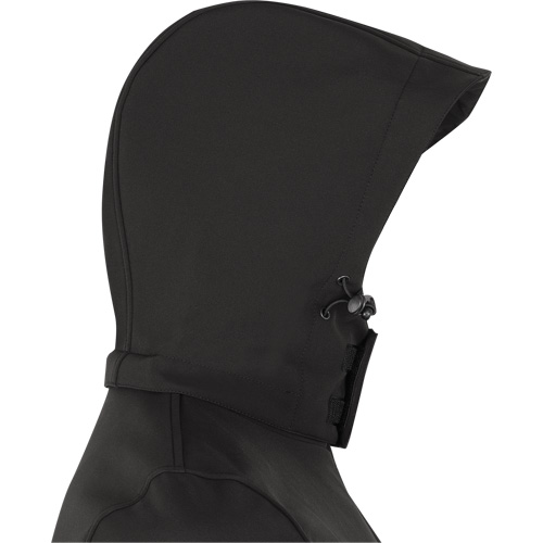 Heated Soft-Shell Jacket, Men's, Small, Black Equipment World