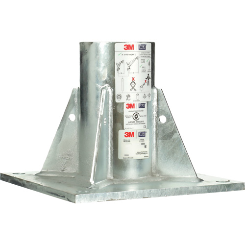 DBI-SALA&reg; Confined Space Floor Mount Base, Galvanized Equipment World