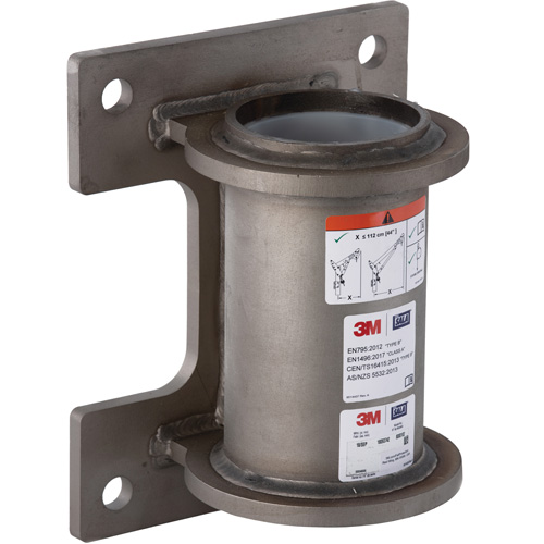 DBI-SALA&reg; Confined Space Wall Mount Base, Stainless Steel Equipment World