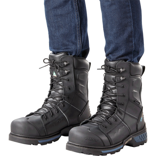Ice Monster Men's Safety Boots, Leather, Puncture Resistant Sole, Size 9-1/2 Equipment World