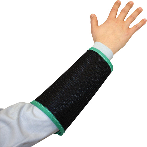 Kut Gard&reg; 2-Ply Cane Mesh Sleeve, Nylon, 9", ASTM ANSI Level A4, Black Equipment World