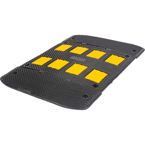 Bosse de d&eacute;c&eacute;l&eacute;ration avec embouts d'extr&eacute;mit&eacute;s, Caoutchouc, 3' lo x 40" la x 2" h Equipment World