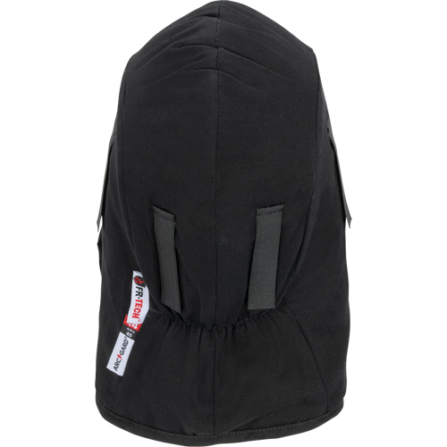 Pioneer 766A Flame-Resistant Quilted Hard Hat Liner with Detachable Mouthpiece, Black/Grey, Cotton/FR-Tech&reg;/Modacrylic/Nylon Equipment World