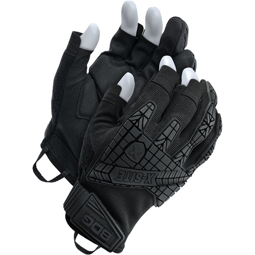 X-Site&reg; Impact Trigger Finger Gloves, Suede Palm, Size Medium Equipment World