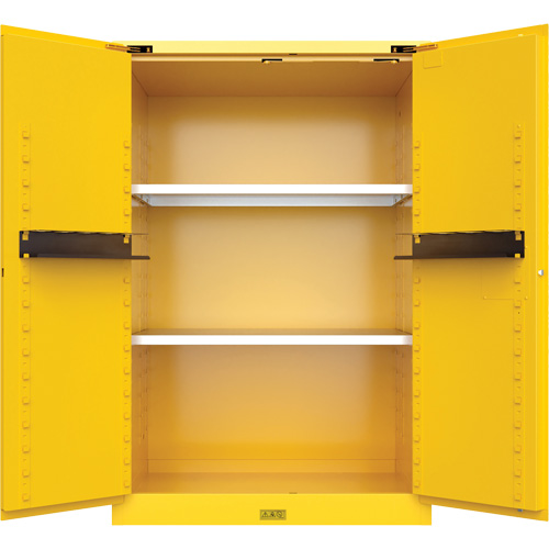 Armoire de s&eacute;curit&eacute; pour produits inflammables Utili-Guard+, 90 gal., 2 Porte(s), 43" La x 65" h x 37" p Equipment World