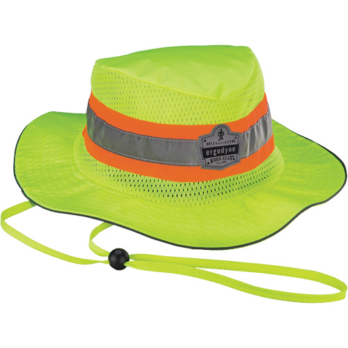 GloWear 8935 Ranger Sun Hat, Large/X-Large, High Visibility Lime-Yellow, Polyester Equipment World