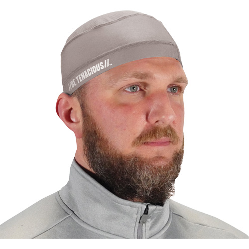 Chill-Its 6632 Performance Knit Cooling Skull Cap, Grey Equipment World