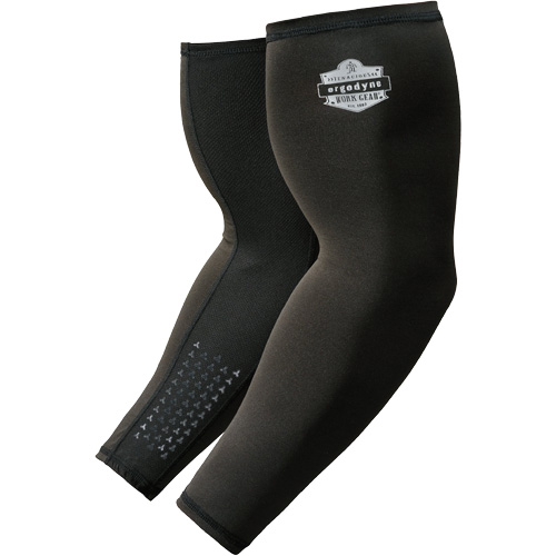 Chill-Its 6691 Cooling Arm Sleeves with Box Handling Grips, Medium, Black Equipment World
