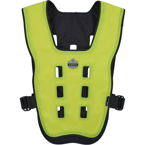 Veste de refroidissement &eacute;vaporatif Chill-Its 6685 avec fermeture &agrave; glissi&egrave;re, 2T-grand/3T-grand, Jaune lime haute visibilit&eacute; Equipment World