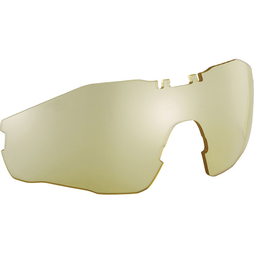 Lentille de rechange pour lunettes de s&eacute;curit&eacute; MY6, Antibu&eacute;e/Anti-&eacute;gratignures, Ambr&eacute;e, MY6 Equipment World