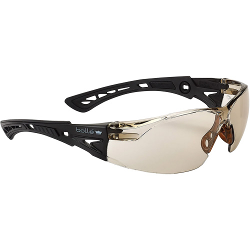 Rush+ BSSI Safety Glasses, Copper/Brown Lens, Anti-Fog/Anti-Scratch, ANSI Z87+ Equipment World