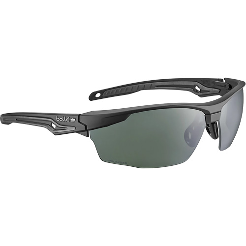 Tryon BSSI Ballistic Safety Glasses, Grey Lens, Anti-Fog/Anti-Scratch/Polarized, ANSI Z87+ Equipment World