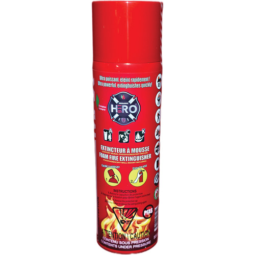 Hero 911 PFAS-Free Fire Extinguisher, ACK, 500 ml Capacity Equipment World