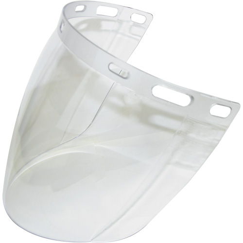 2CL Faceshield Visor, Polycarbonate, Clear Tint Equipment World