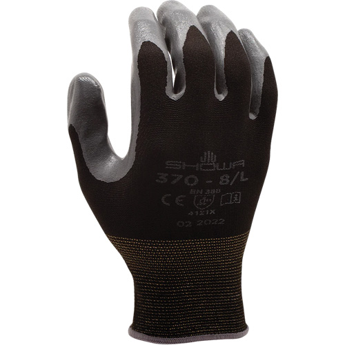 Gants 370B, 6/Petit, R&ecirc;vetement Nitrile, Calibre 13, Enveloppe en Nylon Equipment World