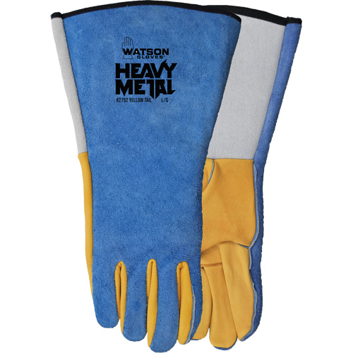Yellow Tail MIG/TIG Welding Gloves, Grain Deerskin/Split Cowhide, Size Medium Equipment World