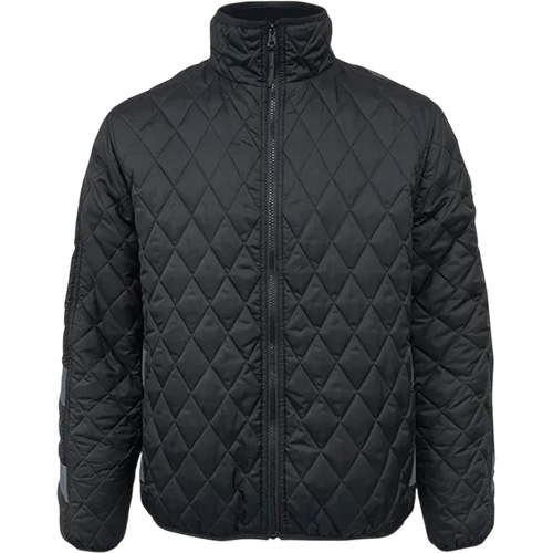 405BK Thermolite Freezer Jacket, Men's, Medium, Black Equipment World