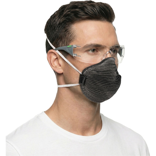 Adapt Lite Grey/Green Safety Glasses, Clear Lens, Anti-Fog/Anti-Scratch, ANSI Z87+/Meets/Exceeds CSA Z94.3 Equipment World