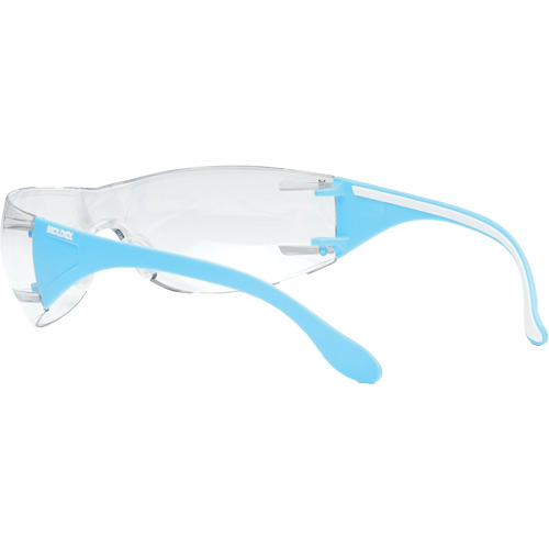 Adapt Lite Blue/White Safety Glasses, Clear Lens, Anti-Fog/Anti-Scratch, ANSI Z87+/Meets/Exceeds CSA Z94.3 Equipment World